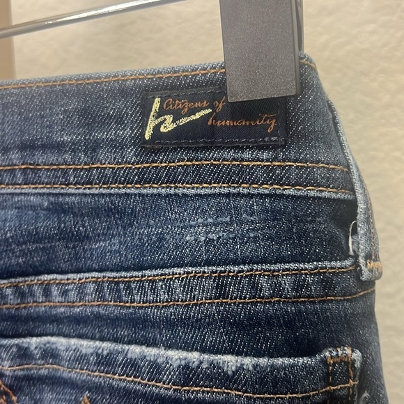 Citizens of Humanity Jeans Simone #105 Stretch Low Waist Flair 26 - Picture 5 of 8